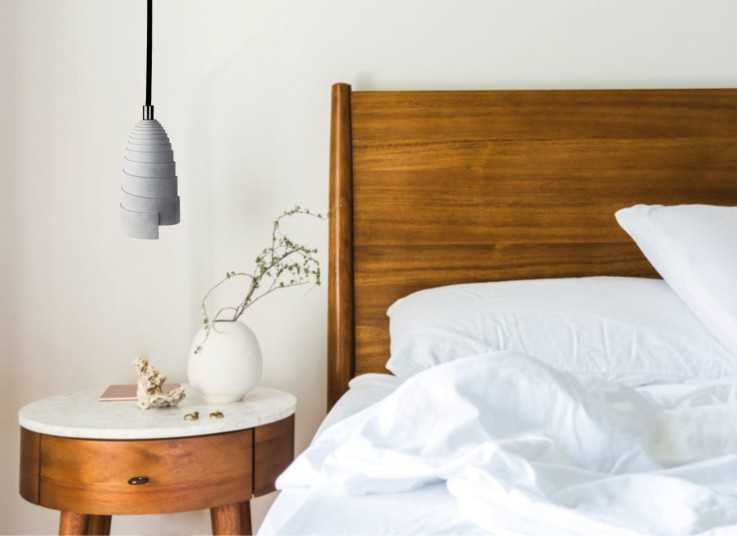 Suspension béton et accessoires Flanelle