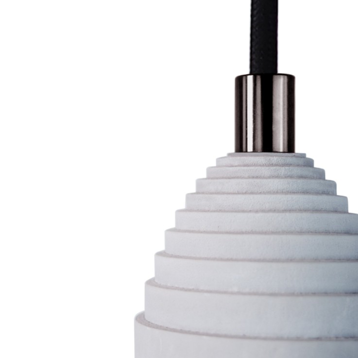 Suspension béton et accessoires Flanelle