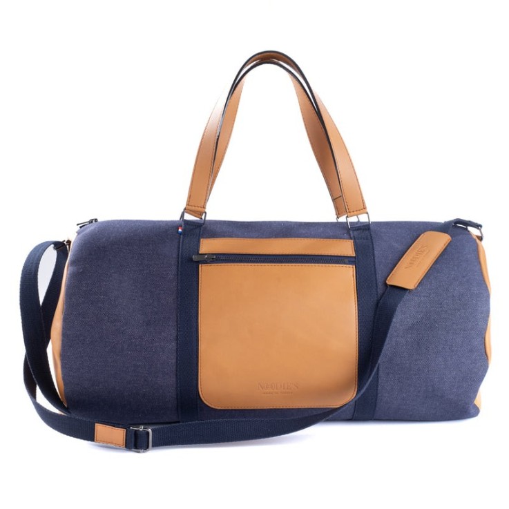 Sac de voyage Jacques Cuir d'exception upcyclé