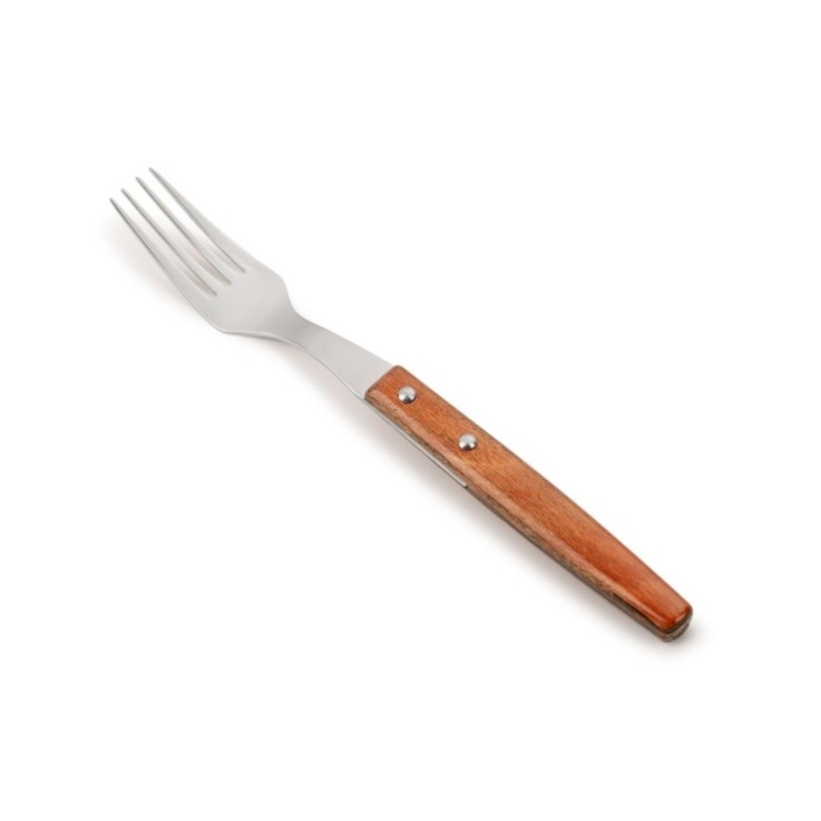 Fourchette à steak Forest en bois de hêtre Acier Inoxydable (inox) 20 cm
