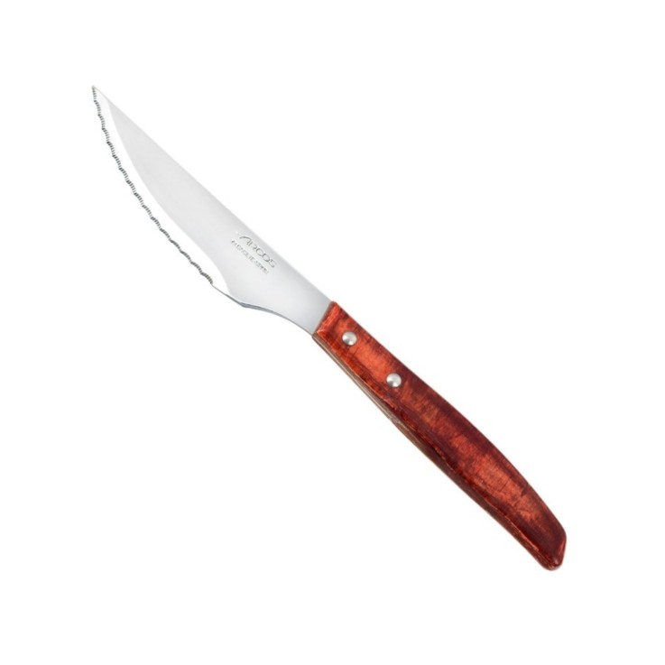 Couteau à pizza Forest en bois d'acajou Acier Inoxydable (inox) lame 11 cm