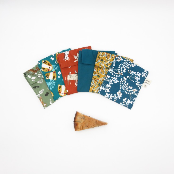 Pochette à goûter en Coton