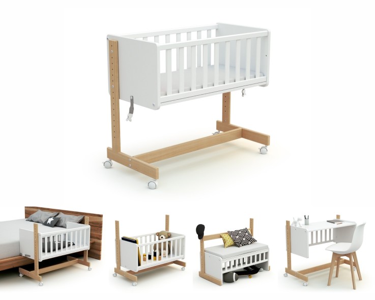 Berceau cododo évolutif en bois CONFORT