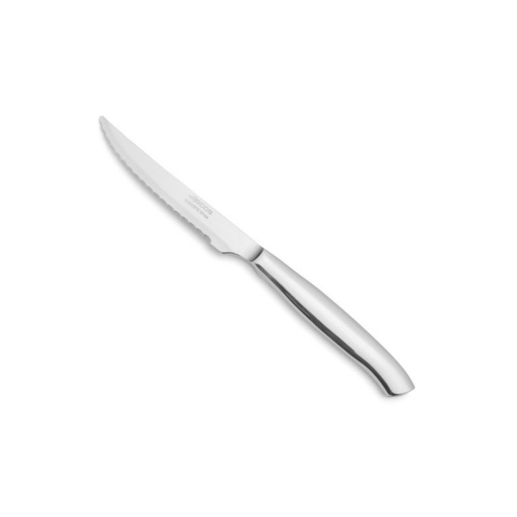 Couteau cranté à steak Steel-Force Acier Inoxydable (inox) lame 11 cm
