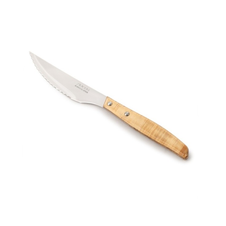 Couteau à pizza Forest en bois de peuplier Acier Inoxydable (inox) lame 11 cm
