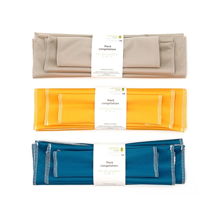 Sac congélation x 3 (S/M/L)