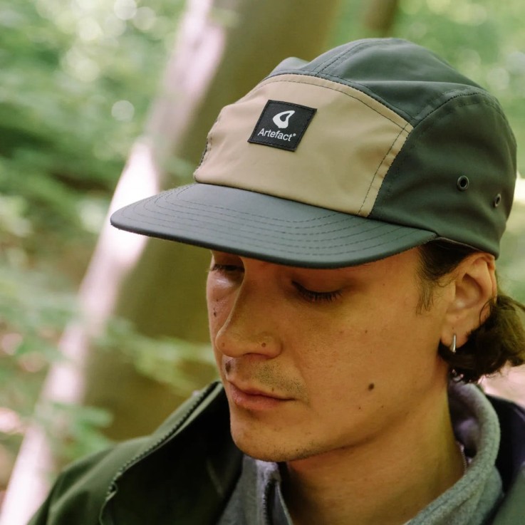 Casquette mixte Cirrus 5-panel Matière upcyclée