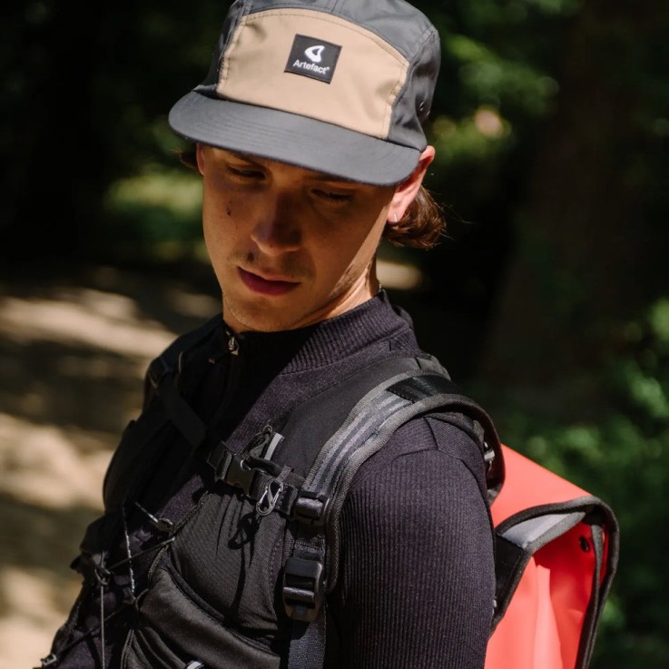 Casquette mixte Cirrus 5-panel Matière upcyclée