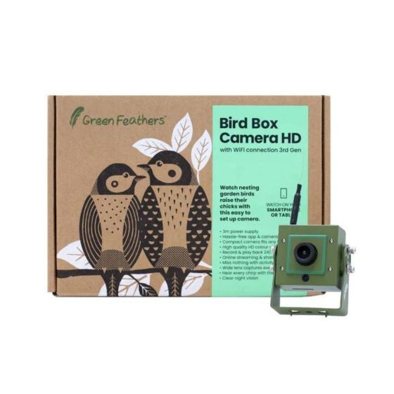 Caméra wifi pour Nichoir à oiseaux (avec cable 10 m inclus)