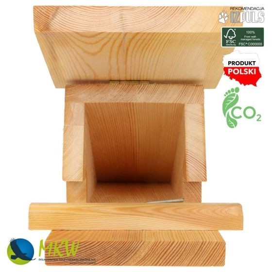 Nichoir grimpereau en bois