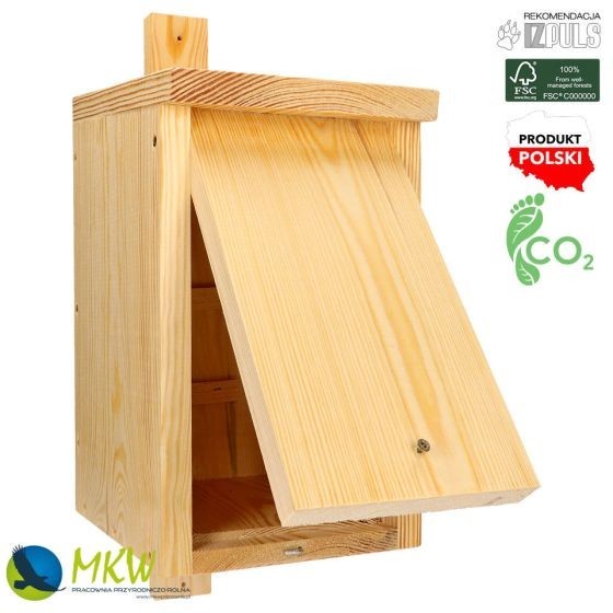 Gite nichoir à écureuils roux