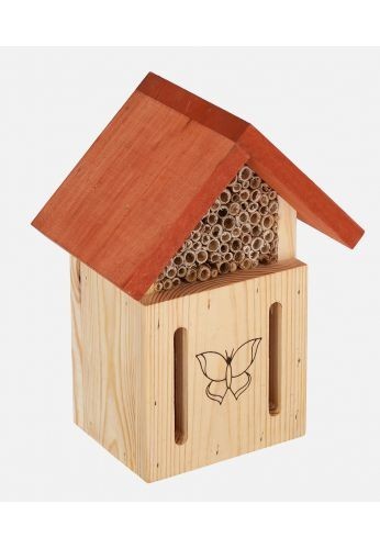 Hotel à insectes modèle papillons