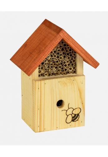 Hotel à insectes bénéfiques pollinisateurs modèle abeilles