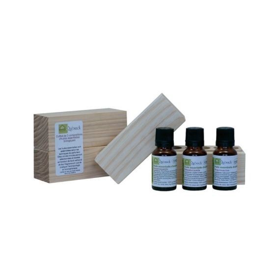 Coffret maison Huiles essentielles: Assainissante,Réconfortante, Tonifiante