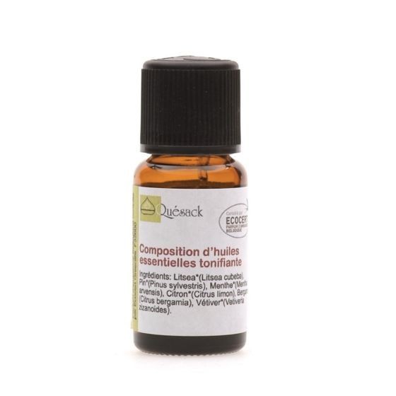 Huiles essentielles d'ambiance biologiques Tonifiantes