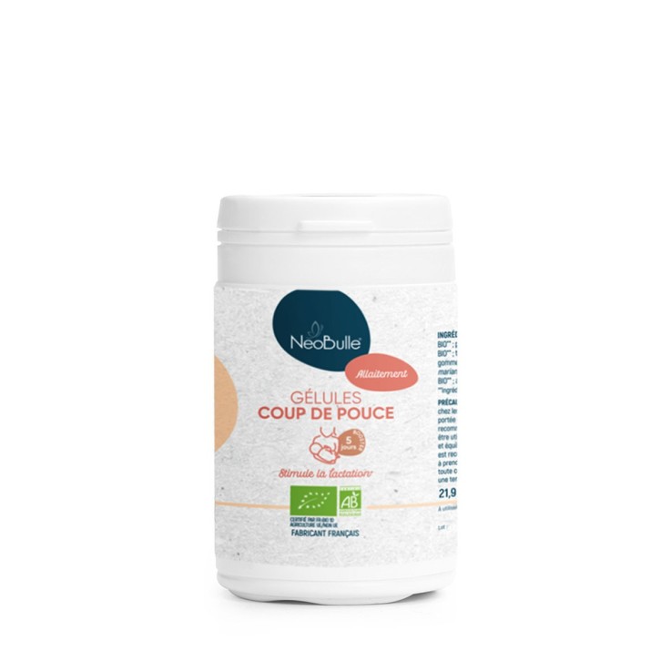 Allaitement Gélules Coup de pouce Bio
