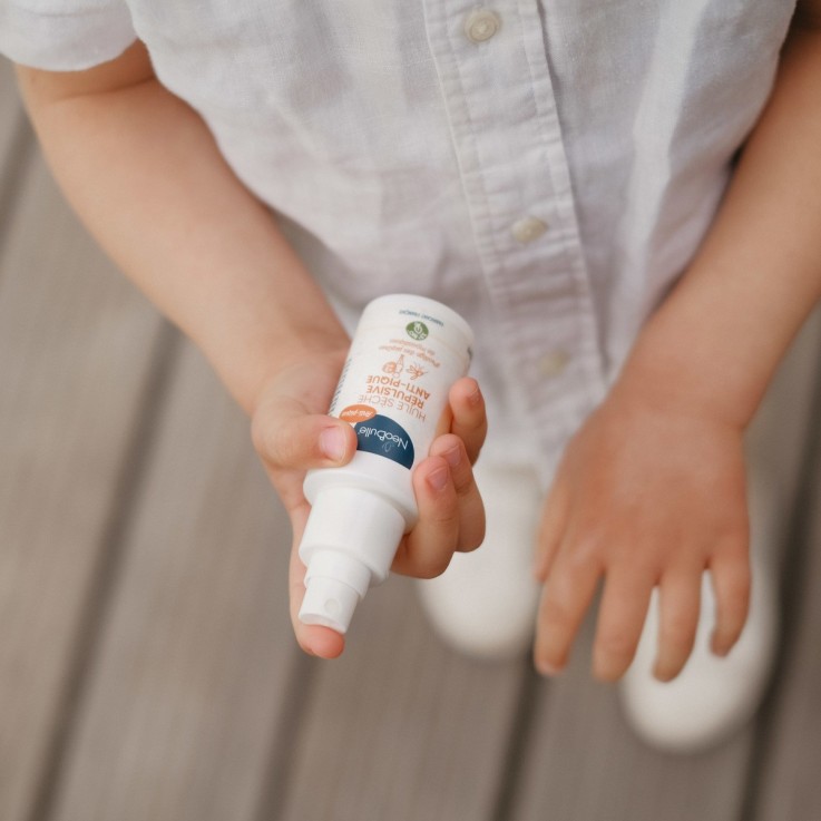 Huile sèche repulsive anti-pique +3 ans (50 ml)