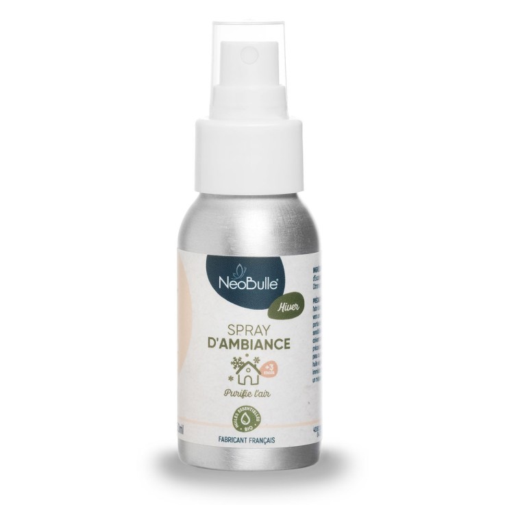 Spray d'ambiance Hiver, purifie l'air (50 ml)