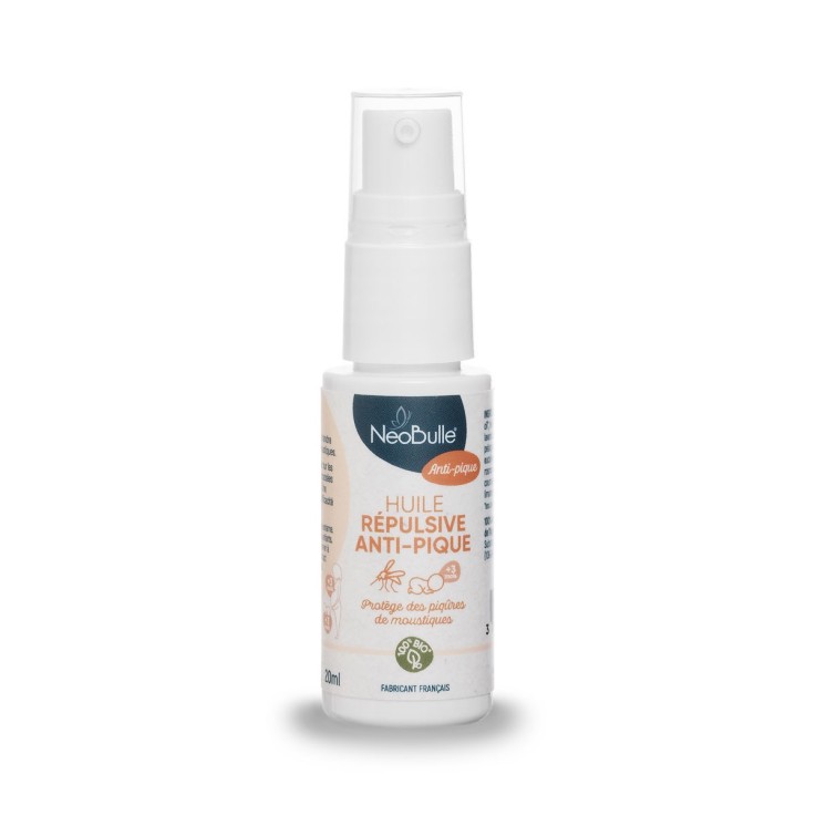 Huile repulsive anti-pique bébé (20 ml)