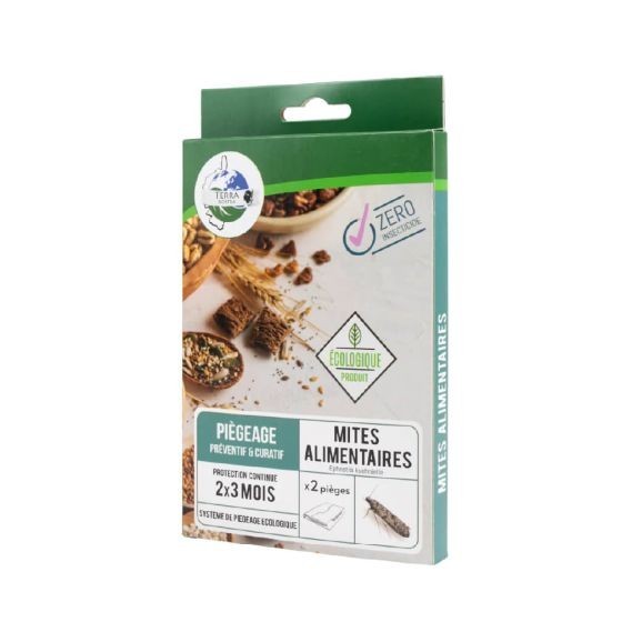 Piège contre Mite Alimentaire Plaque de Phéromone X2
