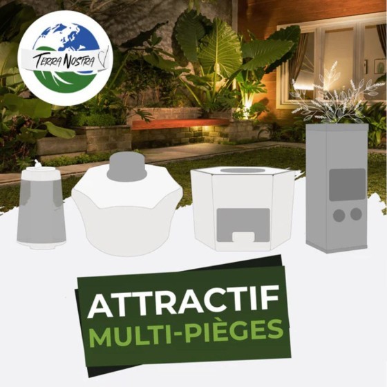 Gel attractif moustiques multi-pièges 6 mois - x3 Tube 20gr