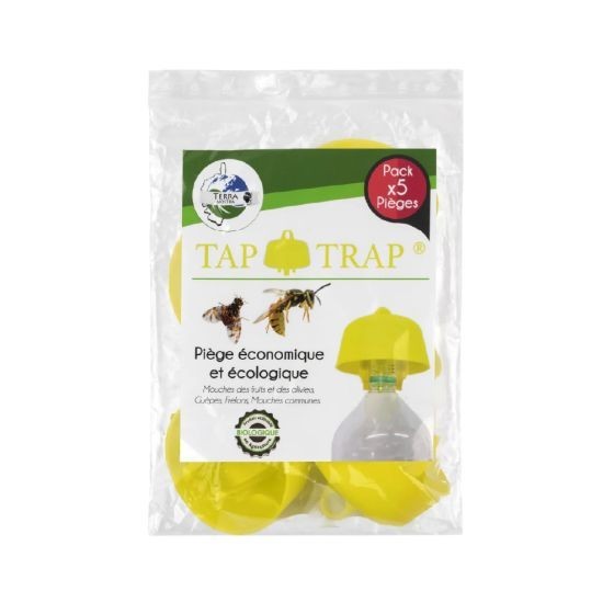 Pièges Tap trap (x5) avec recettes