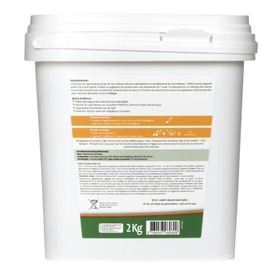 Anti-fourmis spinosad granulés 2 kg