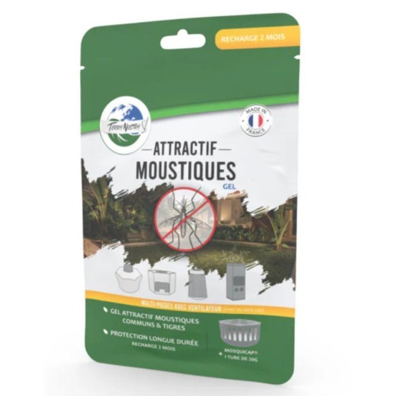 Gel attractif moustiques multi-pièges 2 mois - x1 Tube 20gr