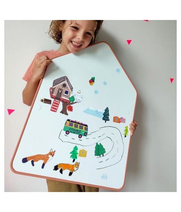 Tableau blanc magnétique –...