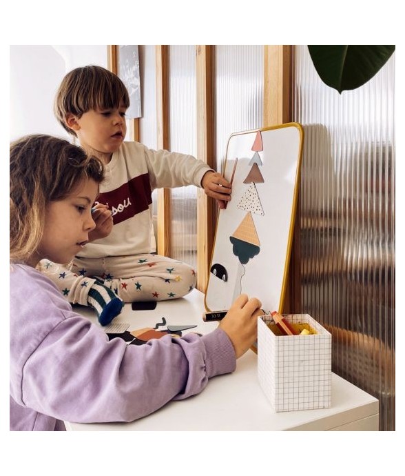 Tableau blanc magnétique –...