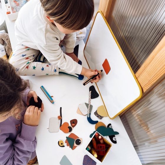 Tableau blanc magnétique – Format Ecole – Miel