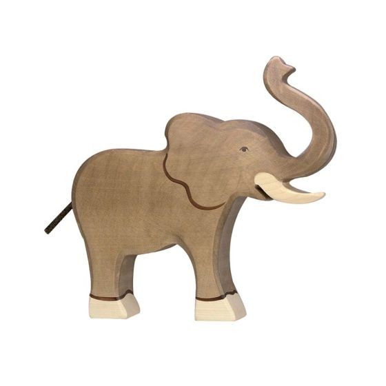 FIGURINE ELEPHANT TROMPE HAUTE