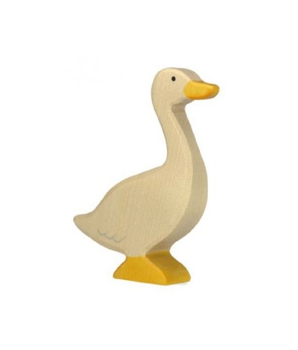 Figurine Holtztiger Oie debout