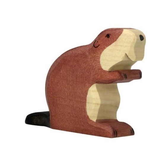 FIGURINE HOLZTIGER CASTOR 10 CM