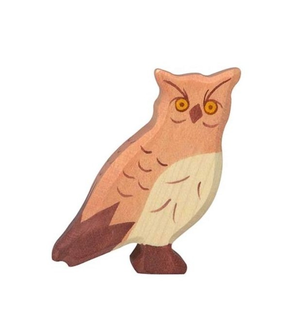 FIGURINE HOLZTIGER HIBOU 6 CM