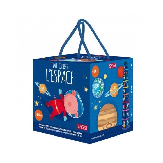 Edu-cubes l'Espace : Cubes & Livre