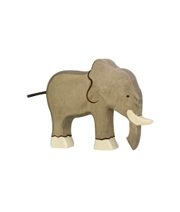 Figurine Holtztiger Eléphant