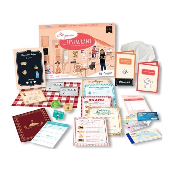 Coffret Jeu mon premier restaurant