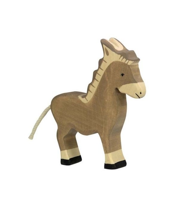Figurine Holtztiger Âne
