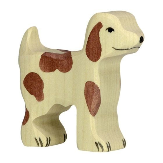 Figurine Holtztiger Petit chien de ferme