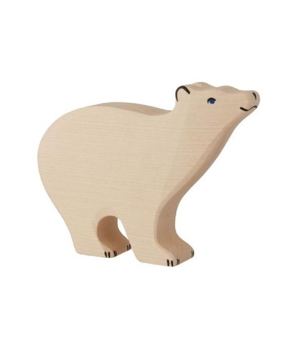 Figurine Holtztiger Ours...