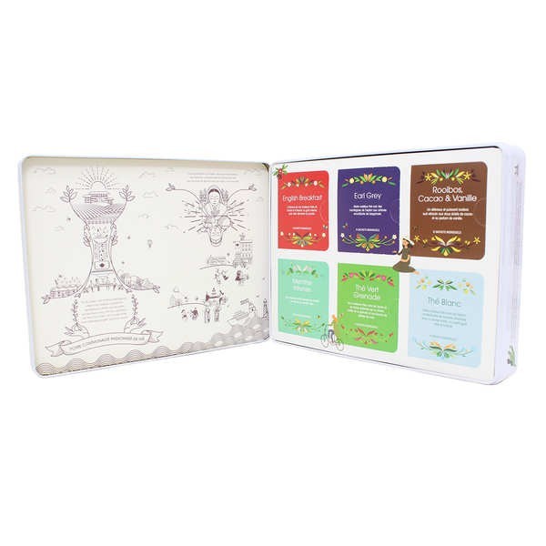 Coffret Thés & Infusions Collection Luxury 36 sachets (6 mélanges)