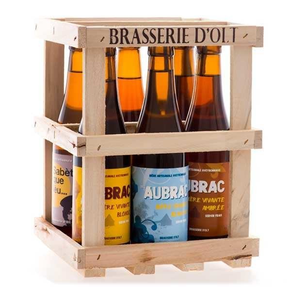 Coffret de 6 bouteilles de bière Brasserie d' Olt - Coffret 6x33cl