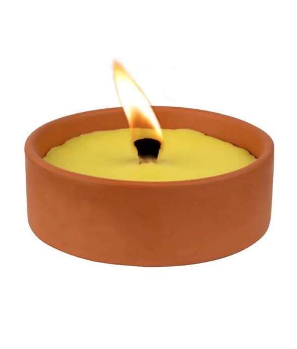 Bougie citronelle en terre...