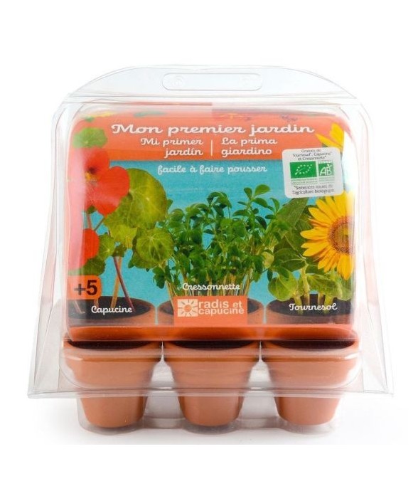 Lot de 6 mini serres : Mon...