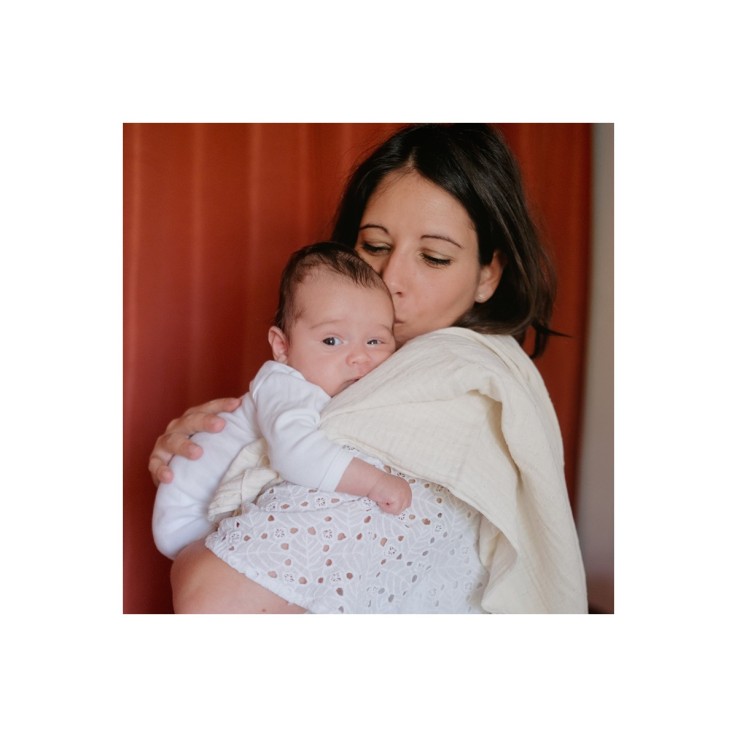 Lange écru 120 cm Coton Bio