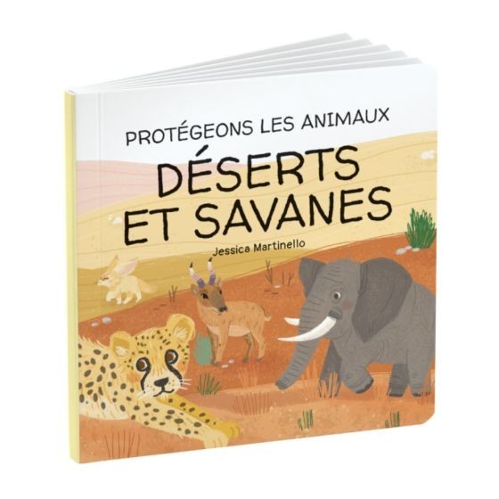 Coffret Protégeons les animaux - Déserts et savanes