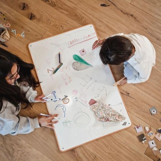 Tableau blanc magnétique – Format Famille – Miel