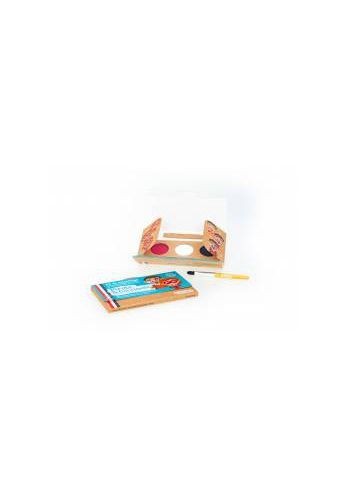 Kit maquillage Bio 3 couleurs Pirate  et  Coccinelle