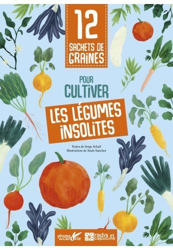12 sachets de graines pour cultiver les légumes insolites